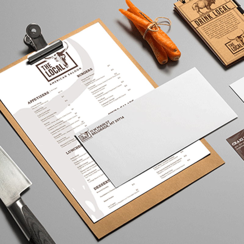 The Local — Stationery + Brand Kit