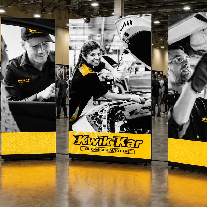 Grease Monkey — Digital Event Signage