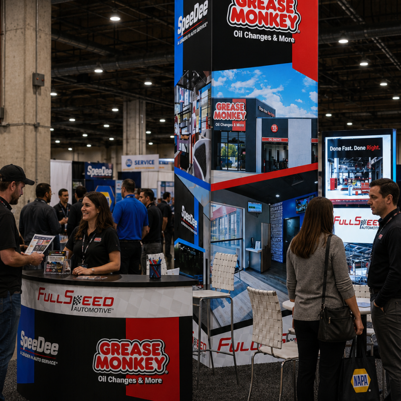 Grease Monkey — Display Booth