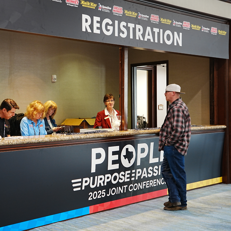 Grease Monkey — Event Signage